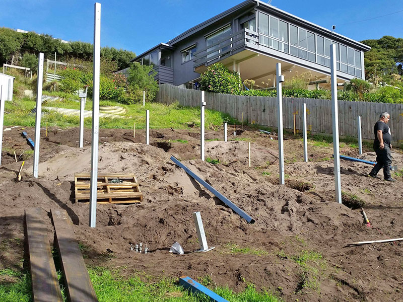 Steel House Footings Cairns